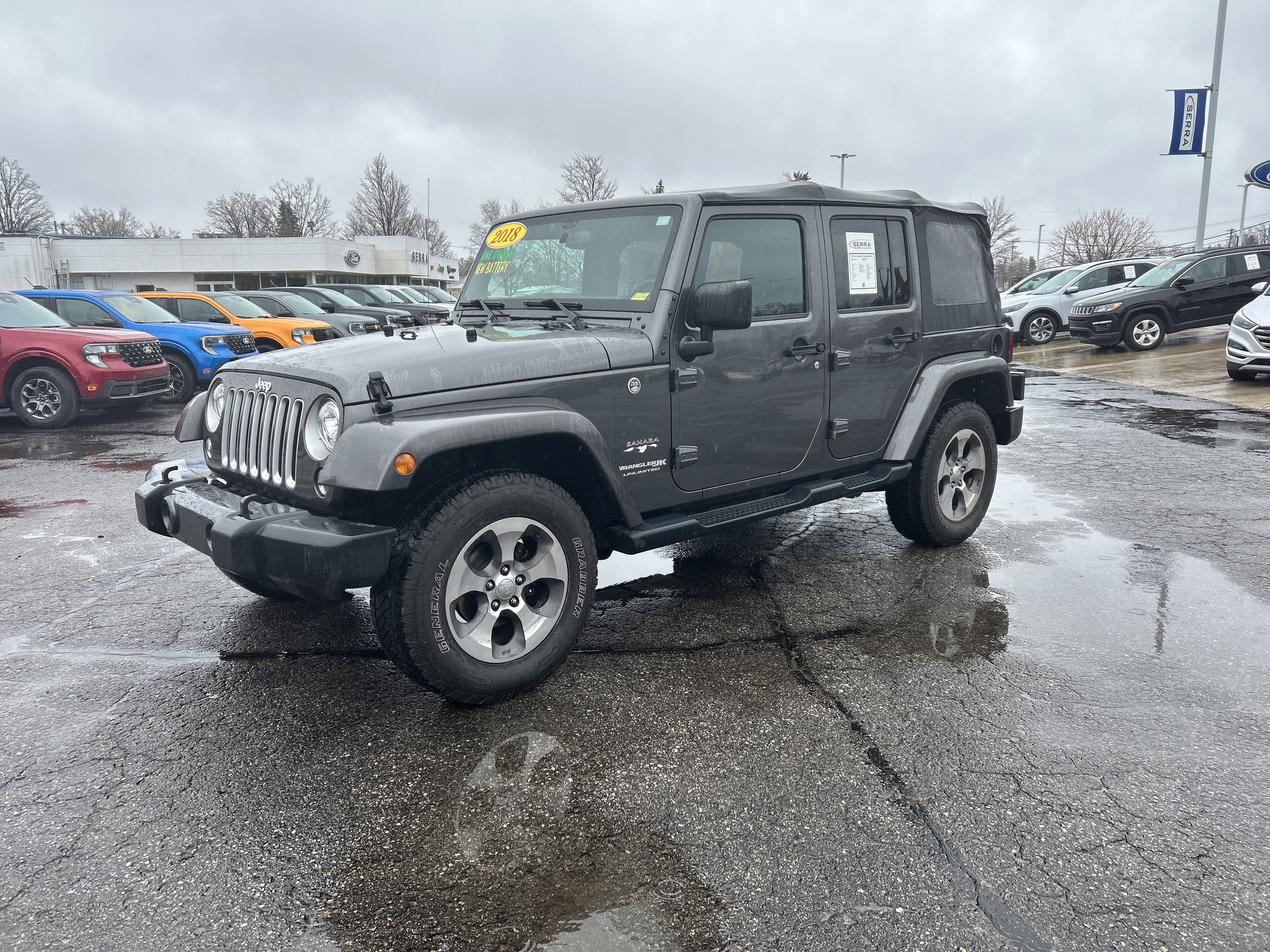 2018 Jeep Wrangler JK Unlimited Sahara
