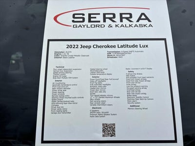 2022 Jeep Cherokee Altitude