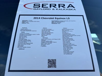 2014 Chevrolet Equinox LS