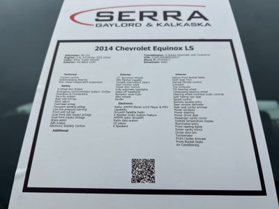 2014 Chevrolet Equinox LS