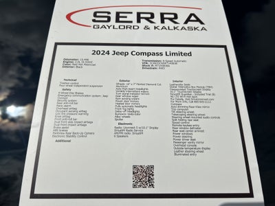 2024 Jeep Compass Limited 4x4