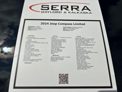 2024 Jeep Compass Limited 4x4