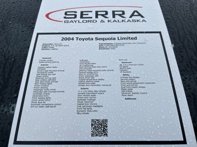 2004 Toyota Sequoia Limited