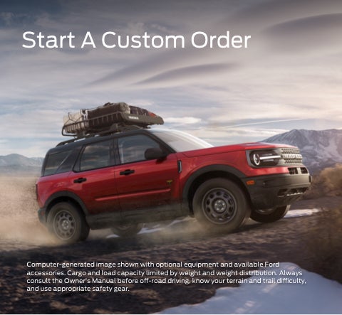 Start a custom order | Serra Ford Kalkaska in Kalkaska MI