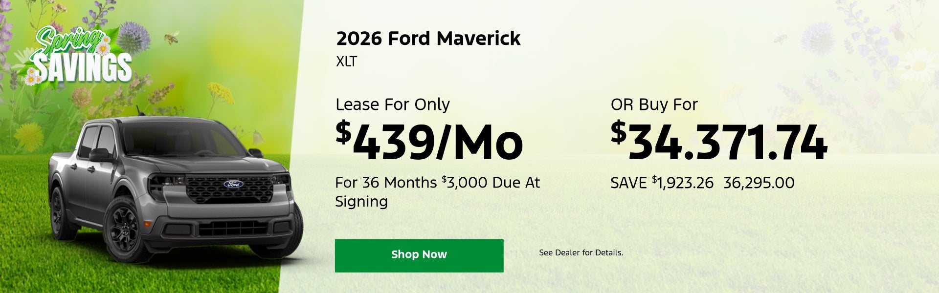 Ford Maverick Specials